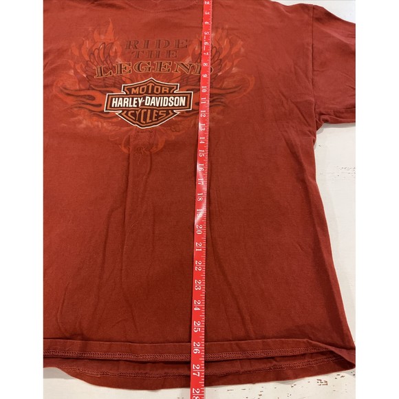 Harley Davidson Appalachian Mechanicsburg PA Ride Legend XL Beefy Tee Shirt Men - Picture 5 of 10